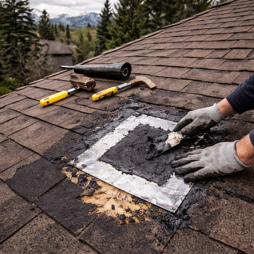 roof patches and leak repair