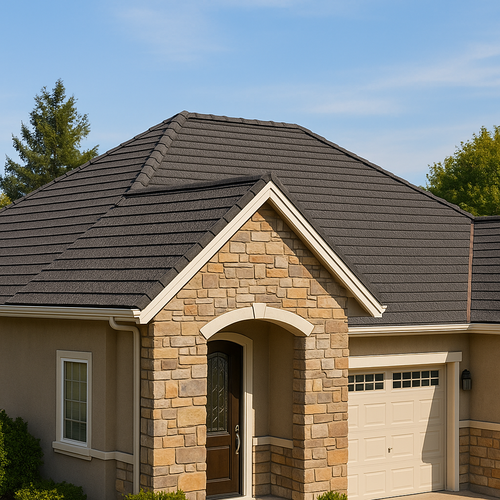 stone coated steel roofing